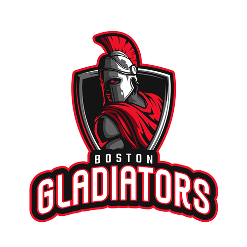 Boston Gladiators logo — Major League Breaking team, World Bboy Battle League.