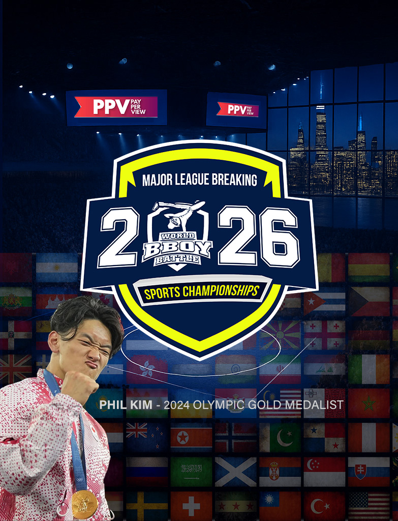 Phil Kim at the Major League Breaking Sports Championships